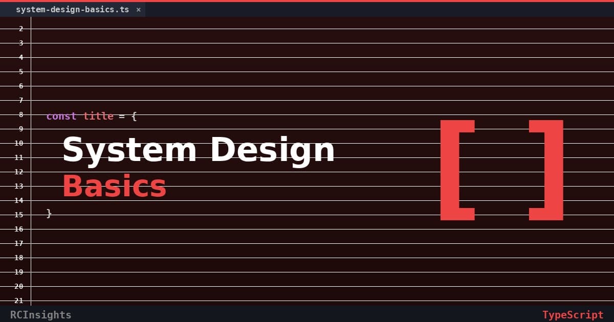 System design architecture diagram with servers, databases, and load balancers